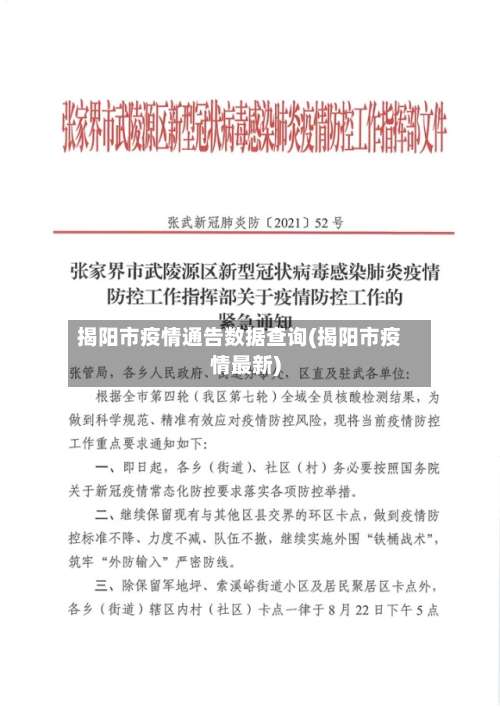 揭阳市疫情通告数据查询(揭阳市疫情最新)-第2张图片