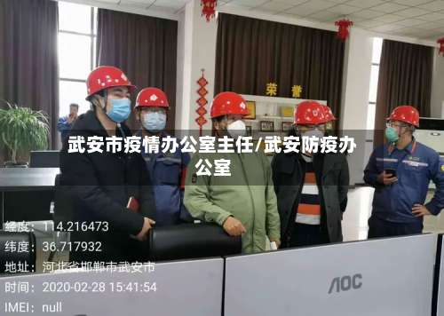 武安市疫情办公室主任/武安防疫办公室