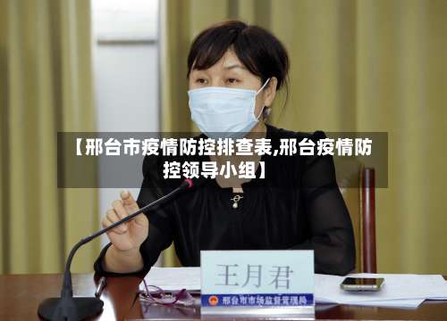 【邢台市疫情防控排查表,邢台疫情防控领导小组】