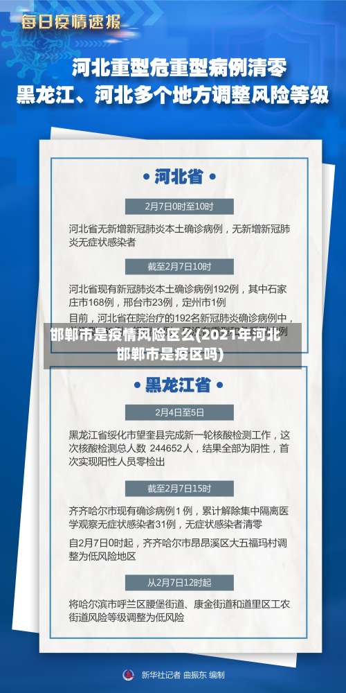 邯郸市是疫情风险区么(2021年河北邯郸市是疫区吗)