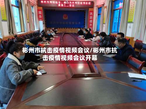 彬州市抗击疫情视频会议/彬州市抗击疫情视频会议开幕