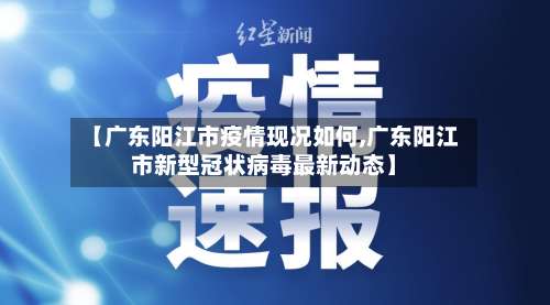 【广东阳江市疫情现况如何,广东阳江市新型冠状病毒最新动态】