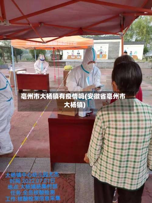 亳州市大杨镇有疫情吗(安徽省亳州市大杨镇)