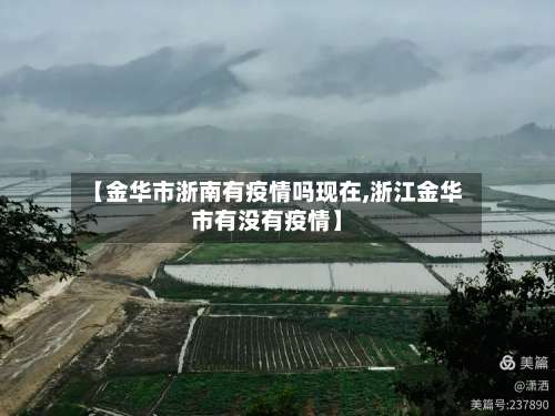 【金华市浙南有疫情吗现在,浙江金华市有没有疫情】-第2张图片