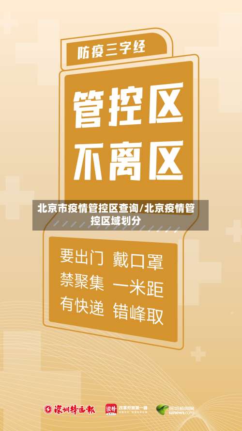 北京市疫情管控区查询/北京疫情管控区域划分