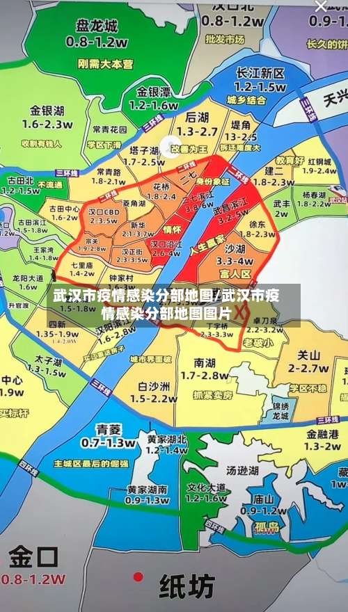 武汉市疫情感染分部地图/武汉市疫情感染分部地图图片