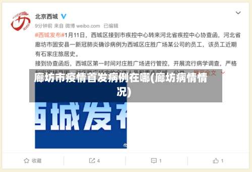 廊坊市疫情首发病例在哪(廊坊病情情况)