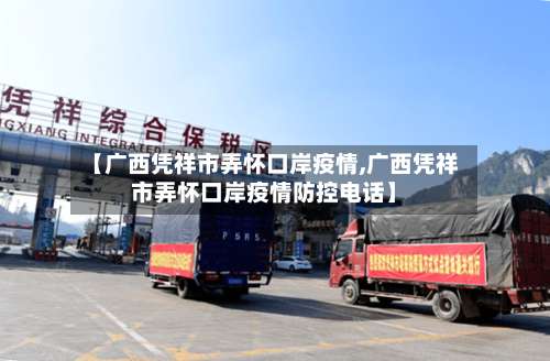 【广西凭祥市弄怀口岸疫情,广西凭祥市弄怀口岸疫情防控电话】-第2张图片