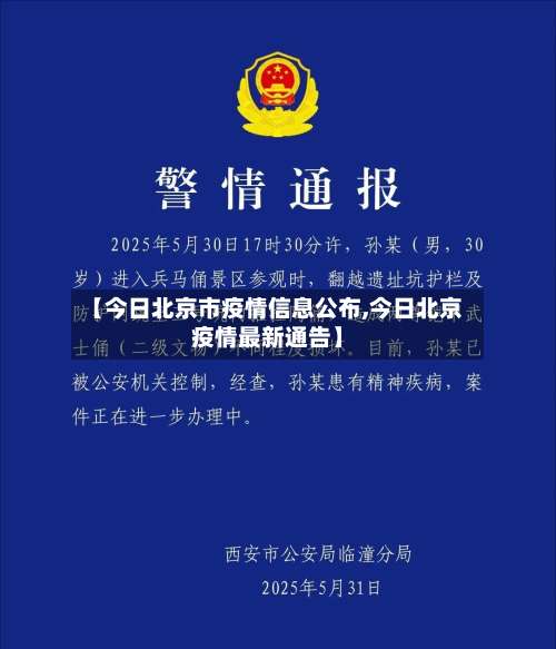 【今日北京市疫情信息公布,今日北京疫情最新通告】