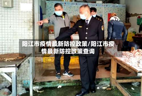 阳江市疫情最新防控政策/阳江市疫情最新防控政策查询-第2张图片