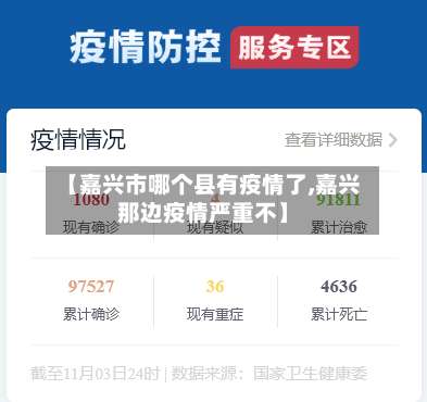 【嘉兴市哪个县有疫情了,嘉兴那边疫情严重不】