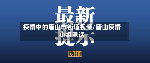 疫情中的唐山市街道视频/唐山疫情小组电话-第2张图片