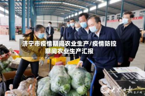 济宁市疫情期间农业生产/疫情防控期间农业生产汇报