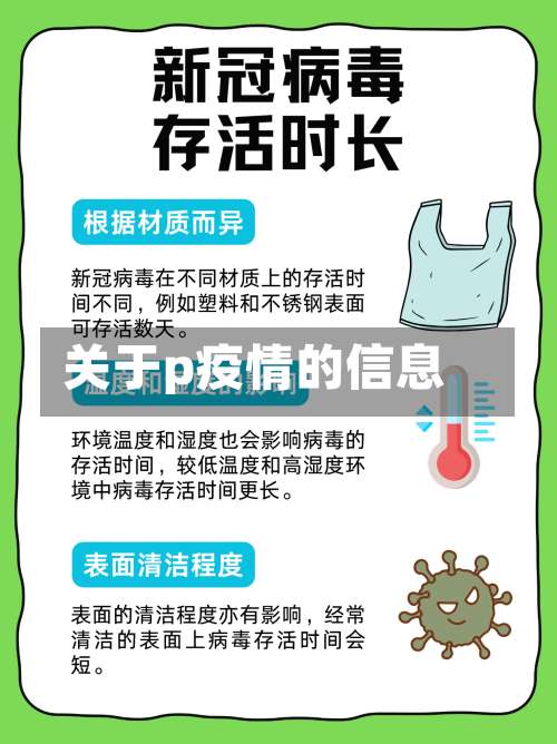 关于p疫情的信息