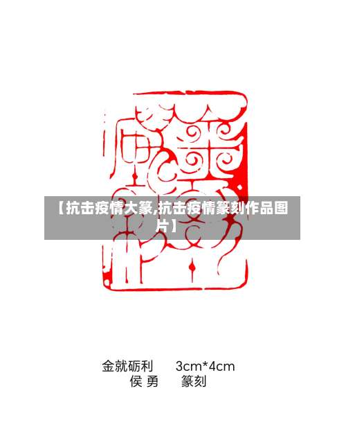 【抗击疫情大篆,抗击疫情篆刻作品图片】
