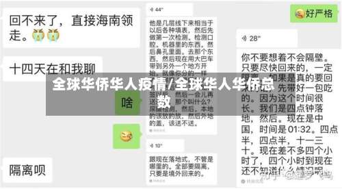 全球华侨华人疫情/全球华人华侨总数-第2张图片