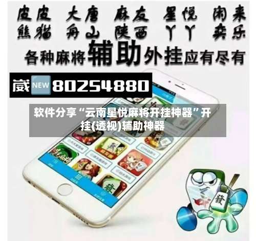 软件分享“云南星悦麻将开挂神器”开挂(透视)辅助神器-第2张图片