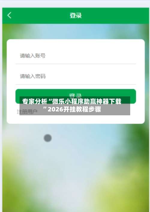 专家分析“微乐小程序助赢神器下载”2026开挂教程步骤-第2张图片