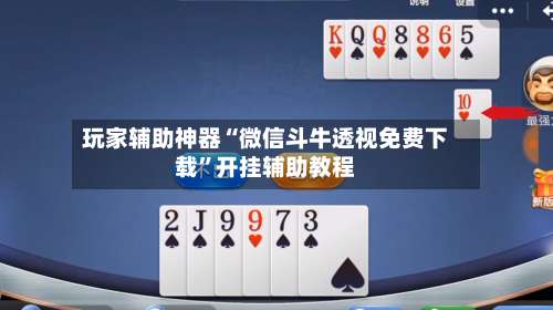 玩家辅助神器“微信斗牛透视免费下载	”开挂辅助教程-第2张图片