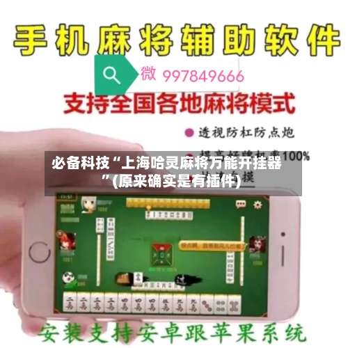 必备科技“上海哈灵麻将万能开挂器”(原来确实是有插件)-第2张图片