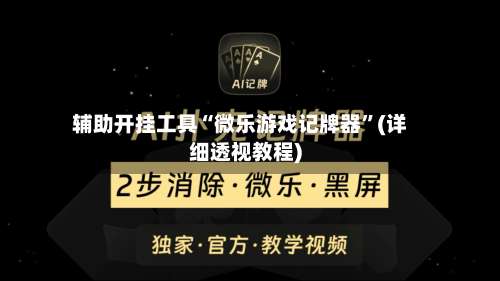辅助开挂工具“微乐游戏记牌器”(详细透视教程)-第3张图片