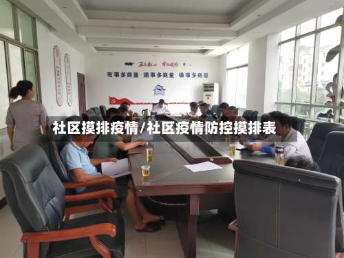 社区摸排疫情/社区疫情防控摸排表