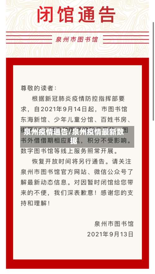 泉州疫情通告/泉州疫情最新数据-第3张图片