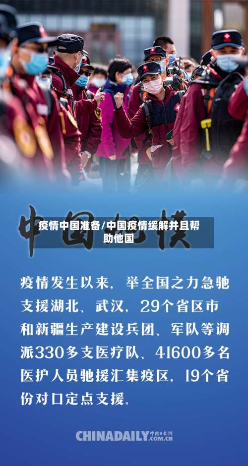疫情中国准备/中国疫情缓解并且帮助他国