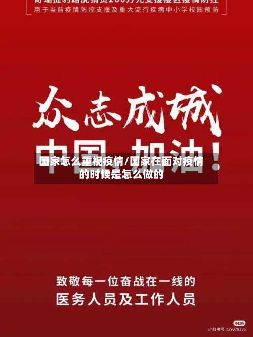 国家怎么重视疫情/国家在面对疫情的时候是怎么做的-第2张图片
