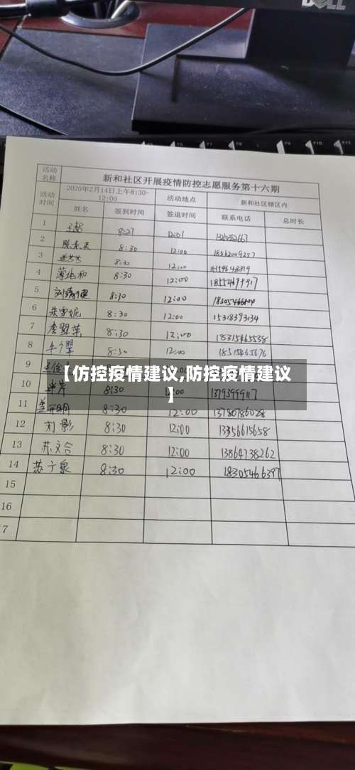 【仿控疫情建议,防控疫情建议】-第2张图片