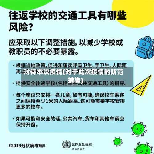 对待本次疫情(对于此次疫情的防范措施)