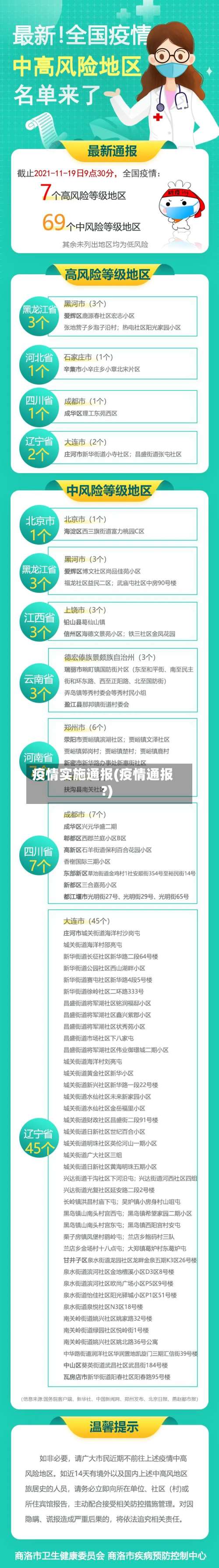 疫情实施通报(疫情通报?)-第2张图片