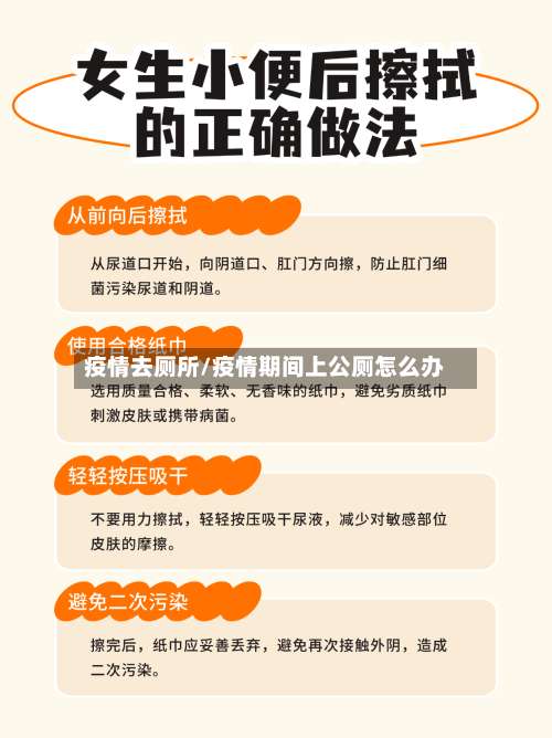 疫情去厕所/疫情期间上公厕怎么办