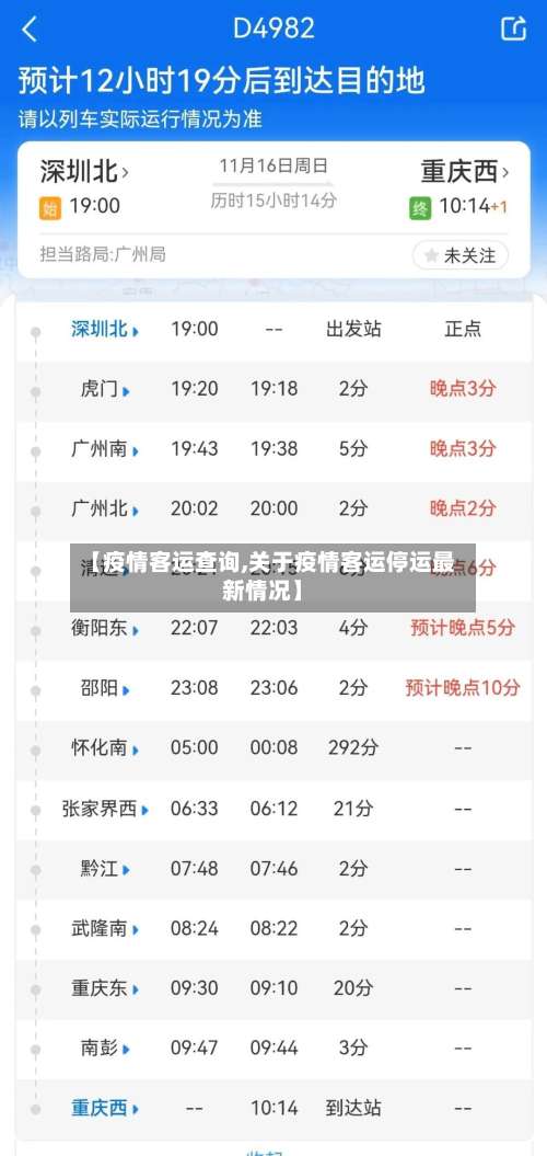 【疫情客运查询,关于疫情客运停运最新情况】