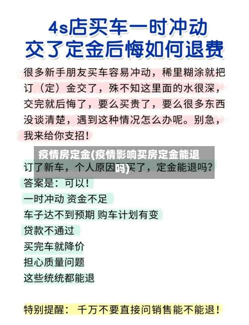 疫情房定金(疫情影响买房定金能退吗)