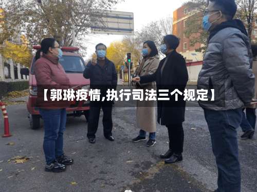 【郭琳疫情,执行司法三个规定】-第3张图片