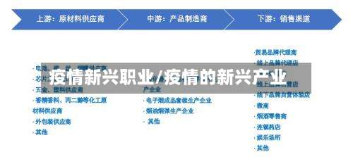 疫情新兴职业/疫情的新兴产业