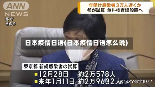 日本疫情日语(日本疫情日语怎么说)