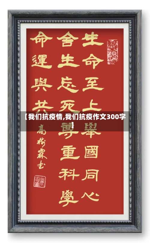 【我们抗疫情,我们抗疫作文300字】-第2张图片