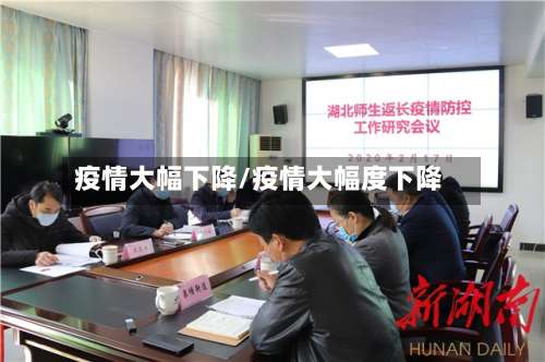 疫情大幅下降/疫情大幅度下降