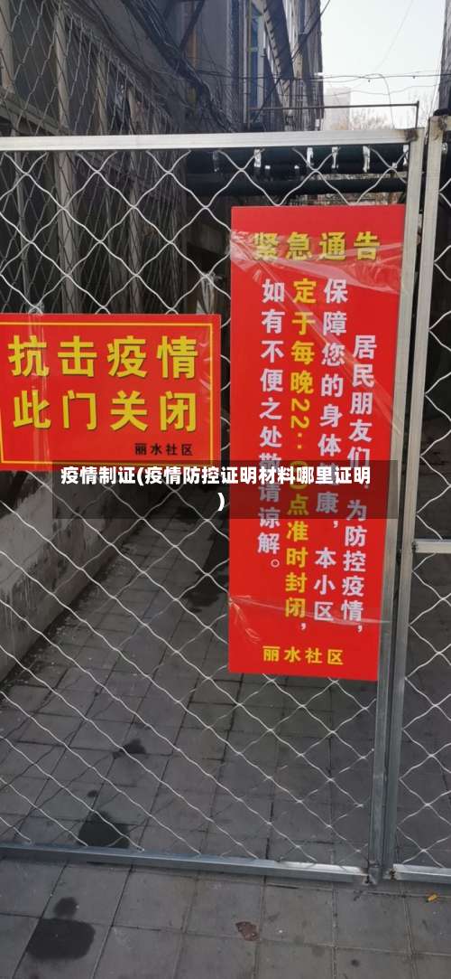 疫情制证(疫情防控证明材料哪里证明)-第3张图片