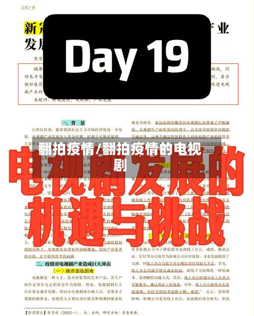 翻拍疫情/翻拍疫情的电视剧-第2张图片