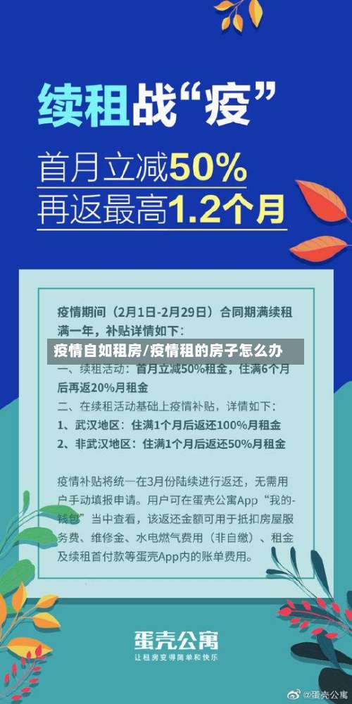 疫情自如租房/疫情租的房子怎么办