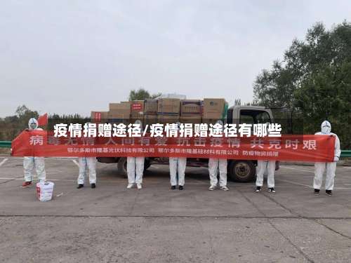 疫情捐赠途径/疫情捐赠途径有哪些-第2张图片