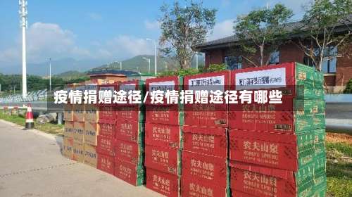 疫情捐赠途径/疫情捐赠途径有哪些-第3张图片