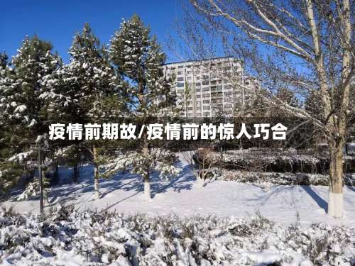 疫情前期故/疫情前的惊人巧合-第2张图片