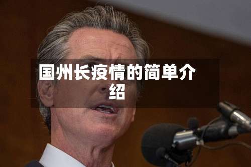 国州长疫情的简单介绍