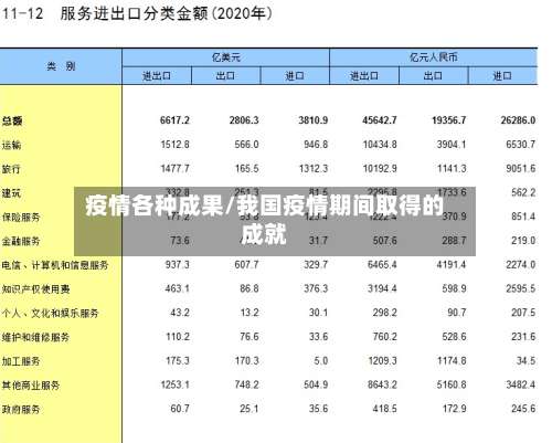 疫情各种成果/我国疫情期间取得的成就