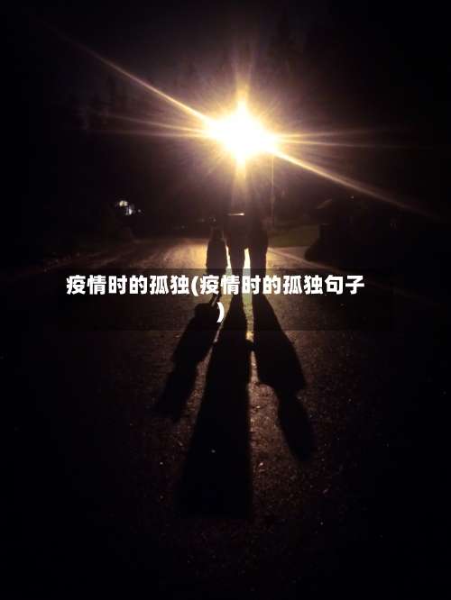 疫情时的孤独(疫情时的孤独句子)