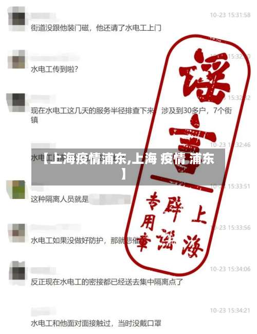 【上海疫情浦东,上海 疫情 浦东】